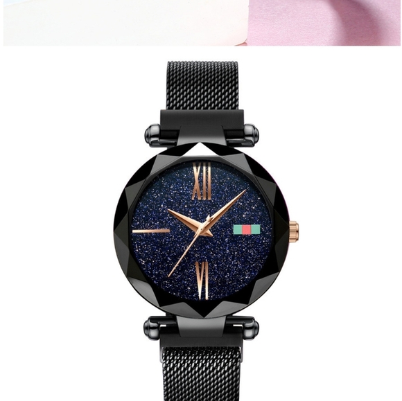 [BLUE] New magnet with quartz watch Korean simple magnet watch🎁FREE!! GIFT BOX❤ - Picture 9 of 9